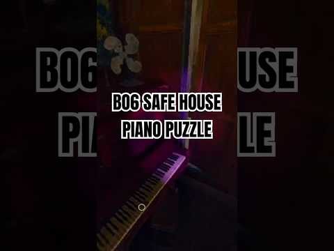 BO6 Safe House PIANO PUZZLE #blackops6 #puzzle #cod #callofduty