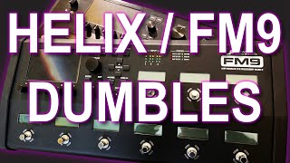 Dumble Battle - Helix VS FM9 (Line 6 / Fractal Audio)