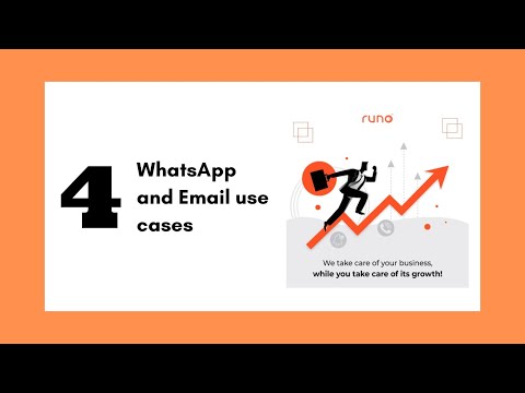 U4 WhatsApp and Email use case