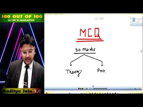 For CA Final Students: MCQ Based Discussion on the Basis of Practical & Theory Part by Aaditya Jain