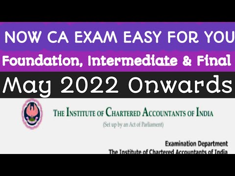 |CA EXAM | Must Watch Video | Foundation| Intermediate | Final |