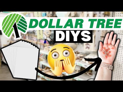 🌟These UNBELIEVABLY EASY DIYS will have you RUNNING to Dollar Tree! Budget Friendly Home Decor DIYS