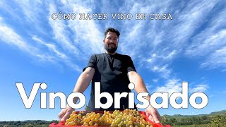 Hacer VINO blanco BRISADO en casa (con excelentes resultados)