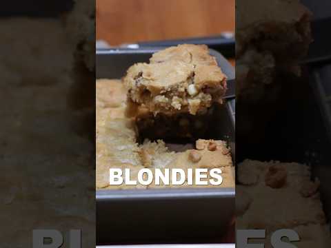 Blondies Recipe