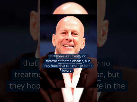 Bruce Willis has been diagnosed with frontotemporal dementia. #shorts #brucewillis #dementia