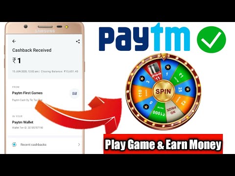 How to earn paytm money online || Earn Patym Money by playing games | Paytm money earning app 2020