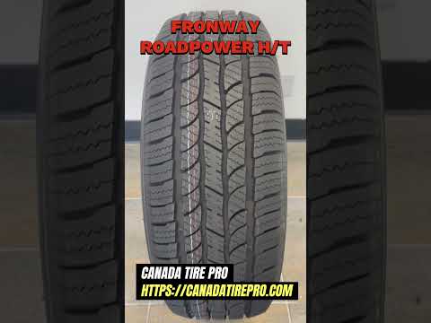 Fronway Roadpower HT | All Season Tire Tread Preview