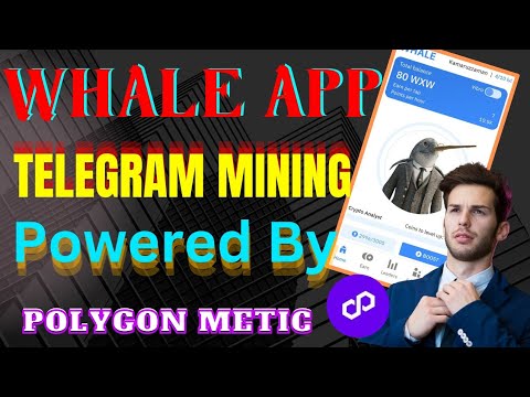 🛑 Whale App Mining | New Verified Mining App | Polygon Supported Project | Must Join #onlineincome