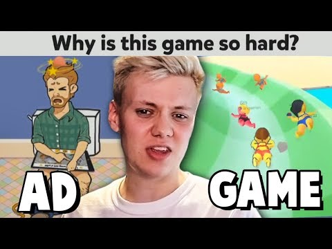 Trying fake mobile games