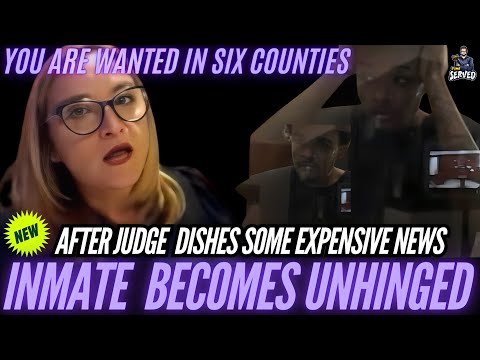 Out-of-control Inmate Loses It On Judge After Shocking News | ALL NEW