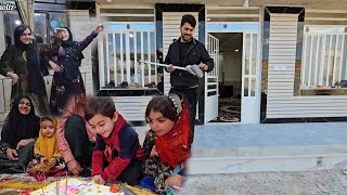 From Hard Work to Joy: Paving Stones and Narges Family’s Celebration 🛠️🎊