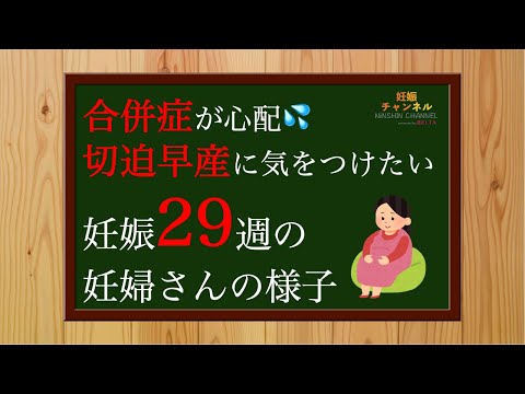 【妊娠29週】切迫早産に気をつけたい💦29週妊婦さんの様子