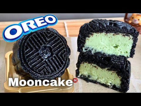 Oreo Mooncake [3 Ingredients, No Bake] 噢利噢 月饼食谱