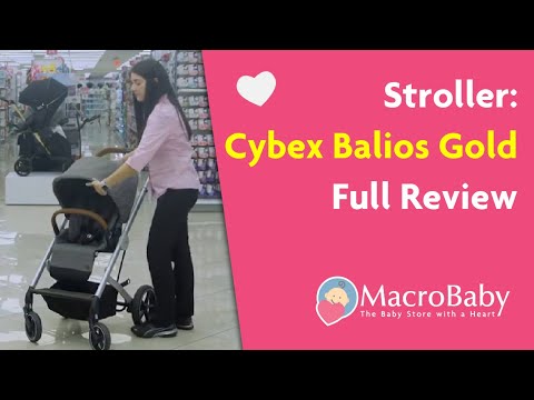 Cybex Balios Gold Stroller Demo | Full Review