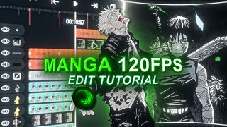 Akira 120fps manga edit tutorial on alight motion