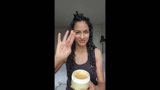 Curly Hair Styling Guide with Ashba Botanics Curling Custard