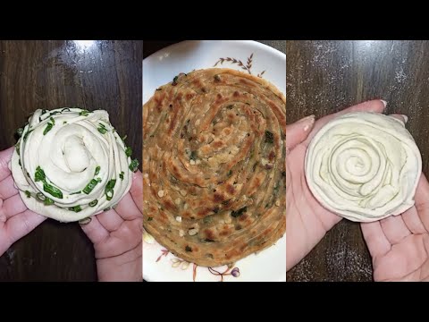 Easy and Quick Lacha Paratha recipe with 6 Different Ways