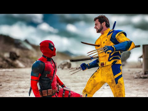 Deadpool vs Wolverine Fight Scene - Deadpool & Wolverine (2024) Movie Clip