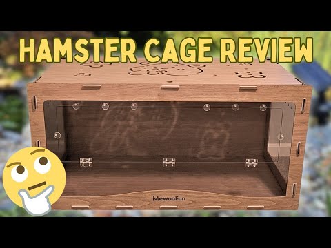 Mewoofun Hamster Cage Review Unboxing 🐹🤔