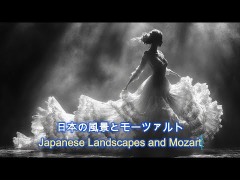 「日本の風景とモーツァルトの癒しの音楽🌸」Japanese landscape and Mozart's soothing music