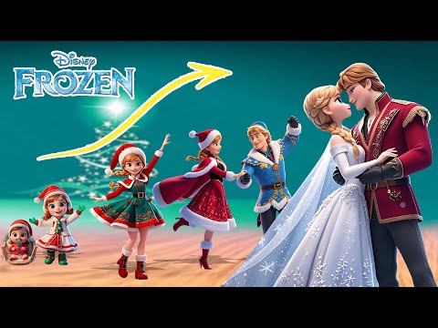 FROZEN ELSA Growing Up Merry Christmas Compilation | Cartoon Wow