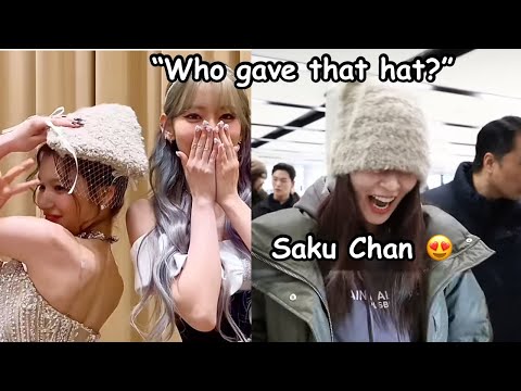 LE SSERAFIM SAKURA and Twice Sana cute friendship