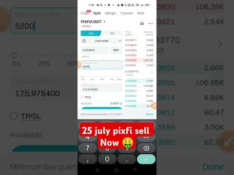 pixfi sell 25 july#pixfi #shortvideos #viralshort