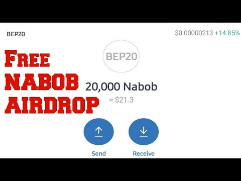 Claim $23 Nabob airdrop instant on trust wallet | Free instant 20,000 Nabob token | legit #cryptodad