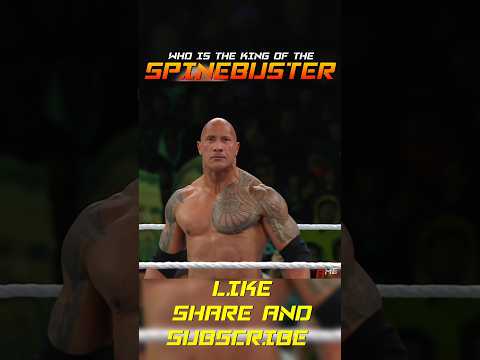 Who is the King of the Spinebuster #wwe #king #Spinebuster #Shorts #YTshorts #Viral #Finisher