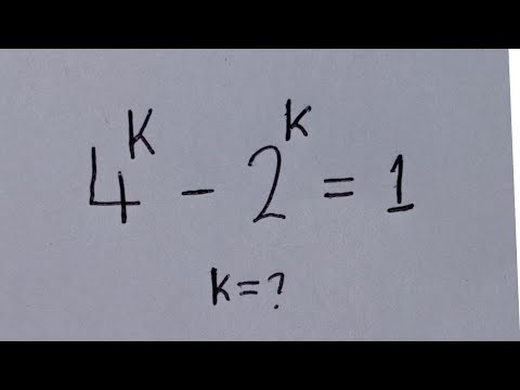 Math Olympiad | What Is The Value Of "K" In This Problem?