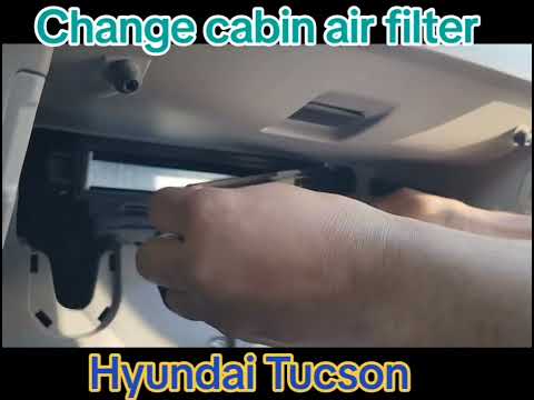 How to Change Cabin Air Filter in Hyundai Tucson