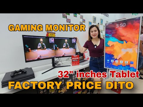 Pinaka Murang Bilihan ng Interactive Touch Screen TV, Gaming Monitor, 32" inches na Tablet