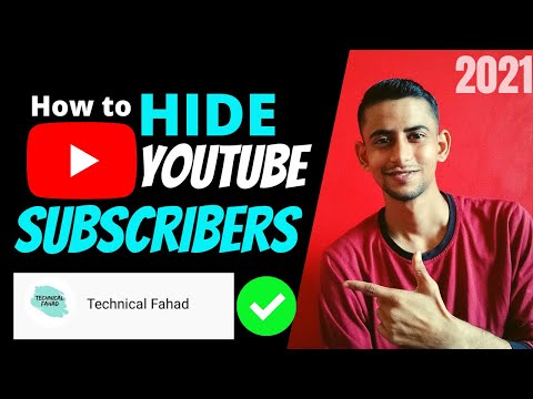 How to Hide Subscribers on YouTube | Subscribers Hide kaise kare 2021