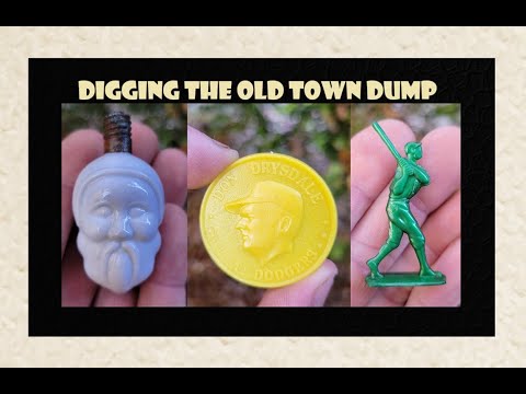 Town Dump Archaeology - LA Dodgers - Baseball Antiques - Marbles - Bottle Digging - Don Drysdale -