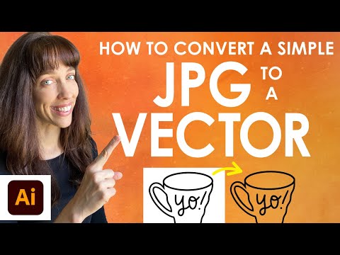 How to Convert a Simple Black and White Image to Vector in Adobe Illustrator