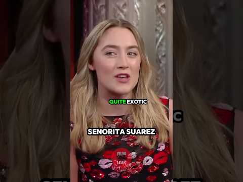 Saoirse Ronan Teaches You Irish Name | #shorts