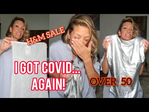 I got COVID...again..and Mini H&M SALE HAUL | STYLE OVER 50 #styleover50 #fashionover50 #over50