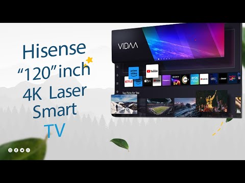 Hisense 120 inch 4K Laser Smart TV Tamil