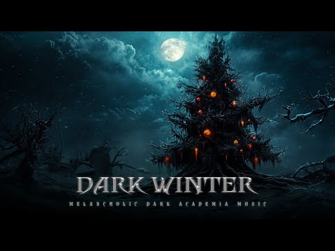 Dark Winter - Somber Piano & Cello Echoes in the Stillness of Night | Dark Academia Music