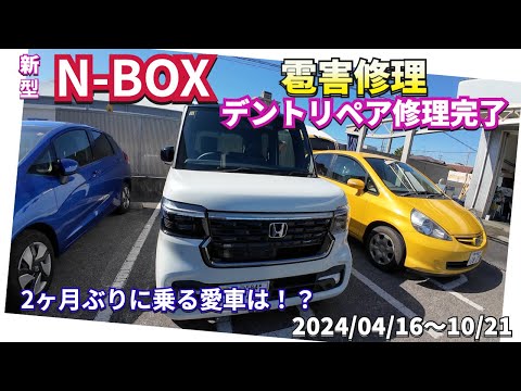 修理完了！雹害で傷ついた新型N-BOX デントリペアにて復活　#nbox  #nboxカスタム  #djiosmoaction4