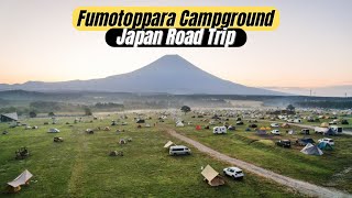 Camping di campsite terbesar Dunia Fumotoppara Campground Japan | ASMR Sound Of Nature