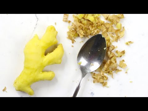 How to Peel Ginger