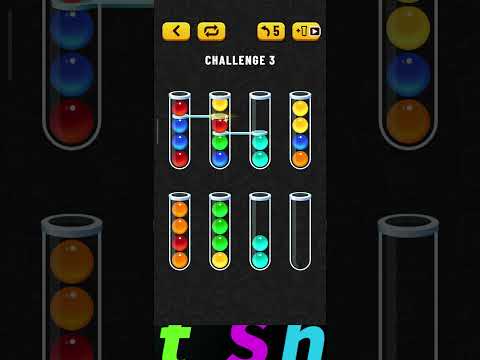 Ball Sort Puzzle Challenges Level 3