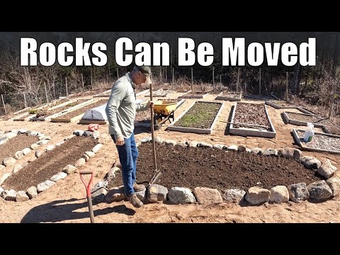 Rock-Bordered Beds Are Adjustable!