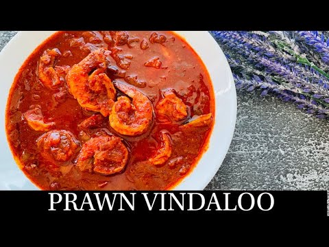 Goan Prawn Vindaloo | Goan Vindaloo Masala Recipe| Simple Red Prawn Curry |Goan Recipes- By Natasha