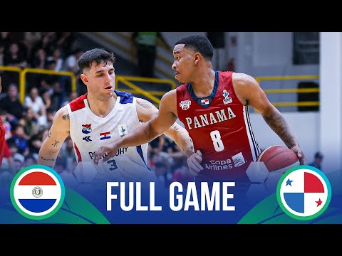 Paraguay v Panama | Full Basketball Game | FIBA AmeriCup 2025 Qualifiers