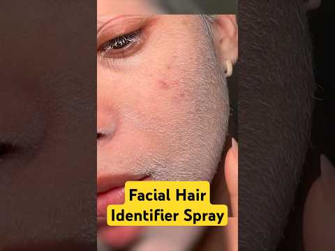 VIRAL Hair Identifier Spray: Does It Really Work? #facialhair #hairremoval #shorts #DMC