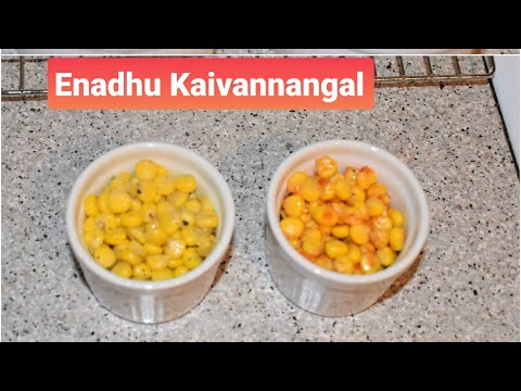 Healthy Quick 2 Ways of Sweet Corn Snacks In Tamil with English Subtitle | Butter Corn | Masala Corn