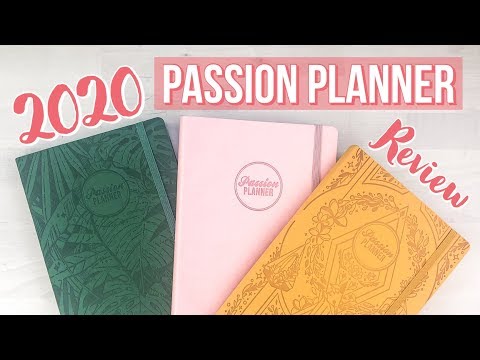 2020 Passion Planner Reveal, Unboxing & Discount