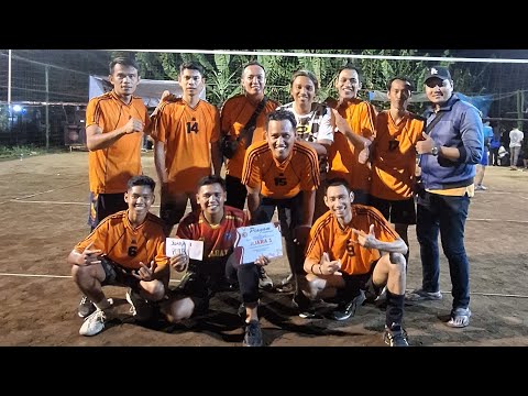 Set 2 - Final Turnamen Bola Voli GRRC Pogot  : VETERAN VS ELEKTRO MEDIS